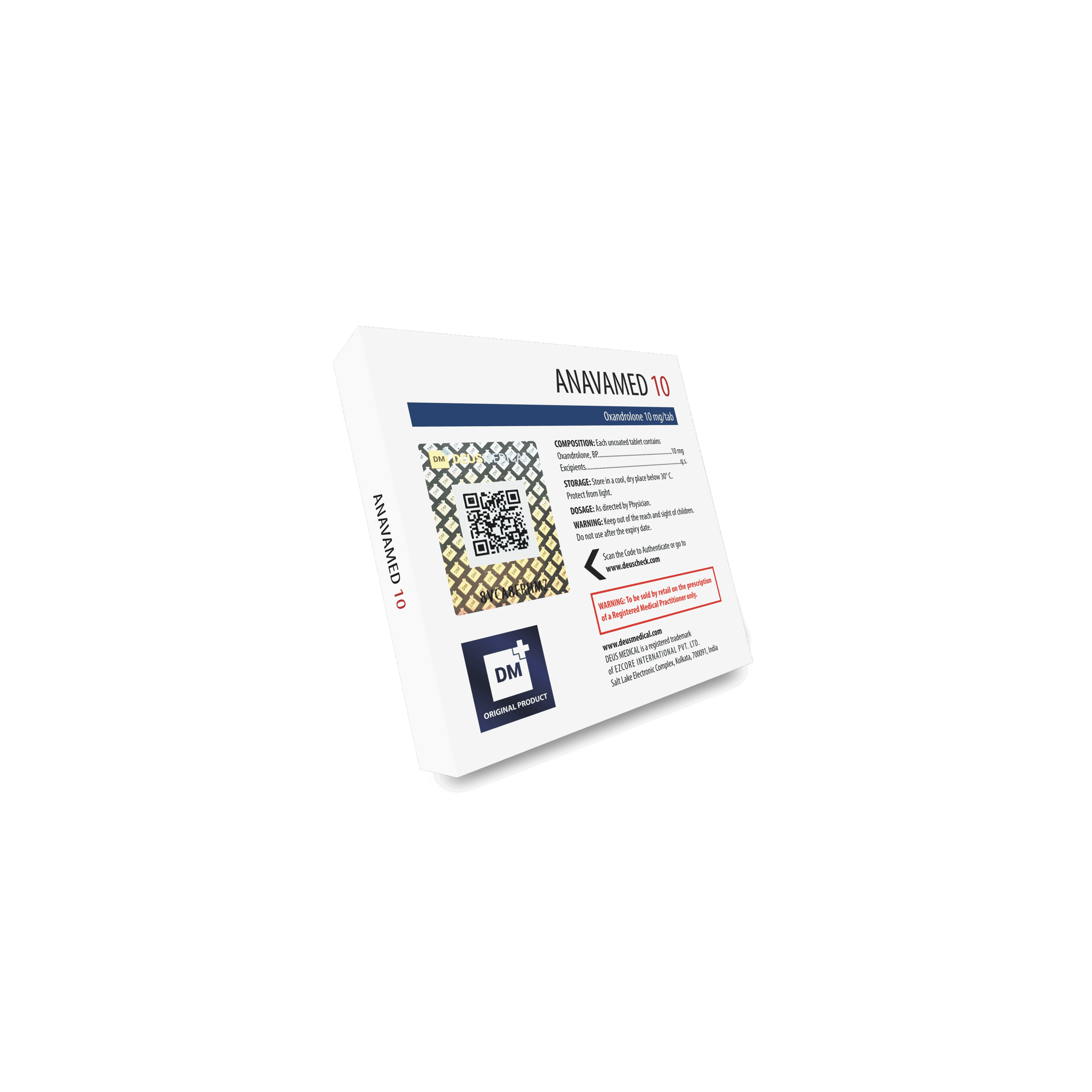 ANAVAMED 10 ANAVAMED 10 Blister - Oxandrolone | Anabolix.nl